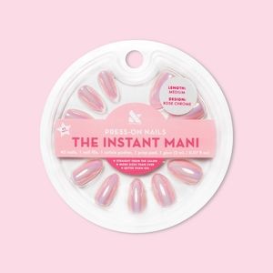 Olive & June Rose Chrome Press On Nails